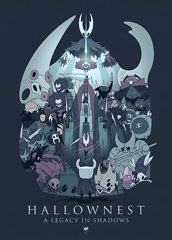 Hollow Knight Characters Minimalist