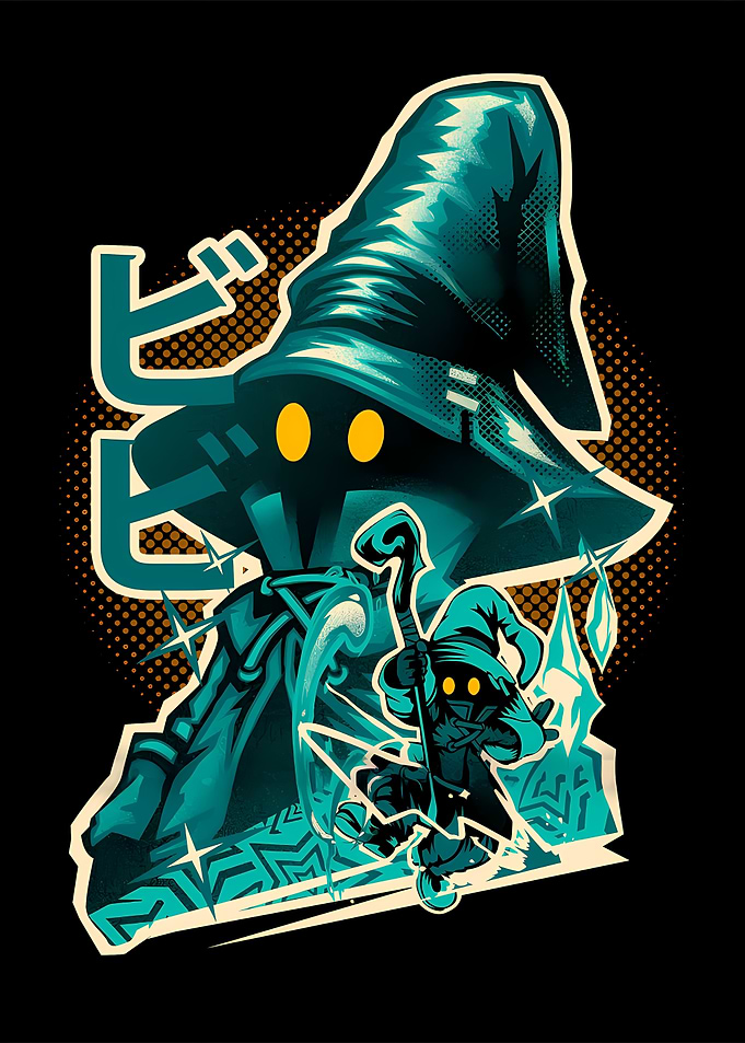 Vivi Ornitier Final Fantasy IX Art