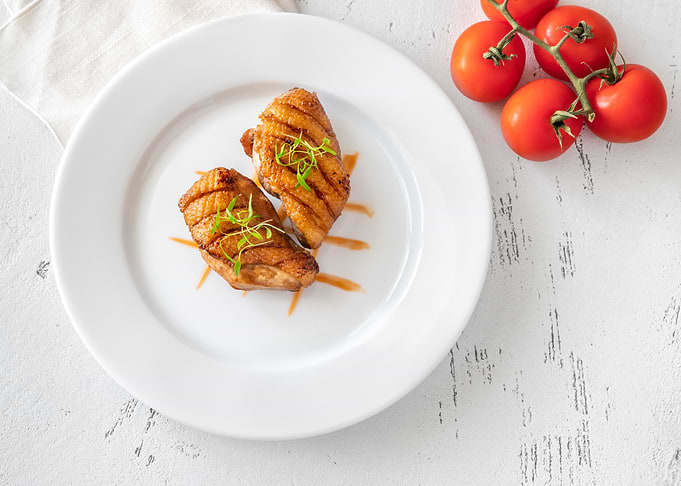 Gourmet Duck Breast with Tomatoes