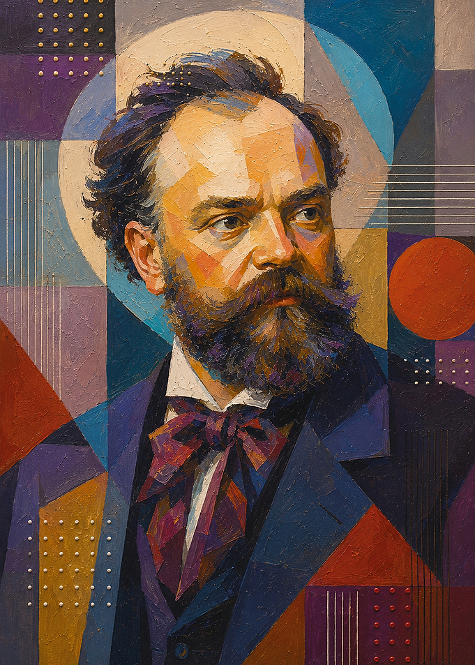 Antonin Dvorak composer portrait.