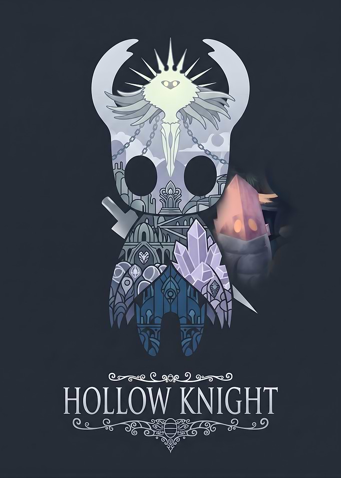 Hollow Knight Minimalist Poster Art