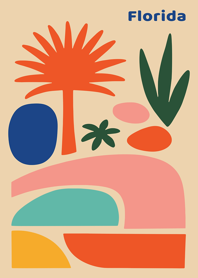 Florida Abstract Landscape