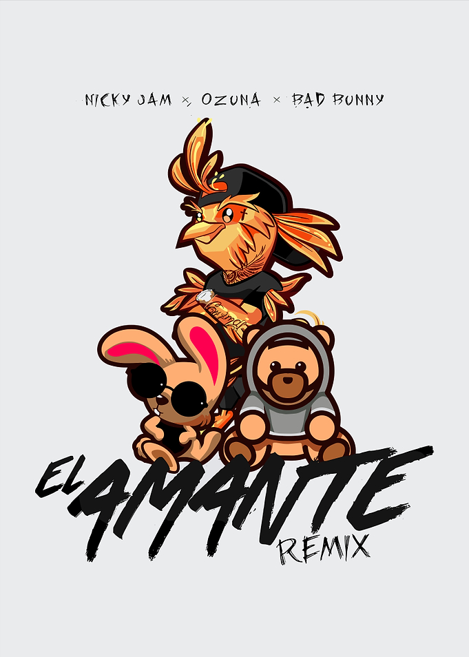 El Amante Remix Characters
