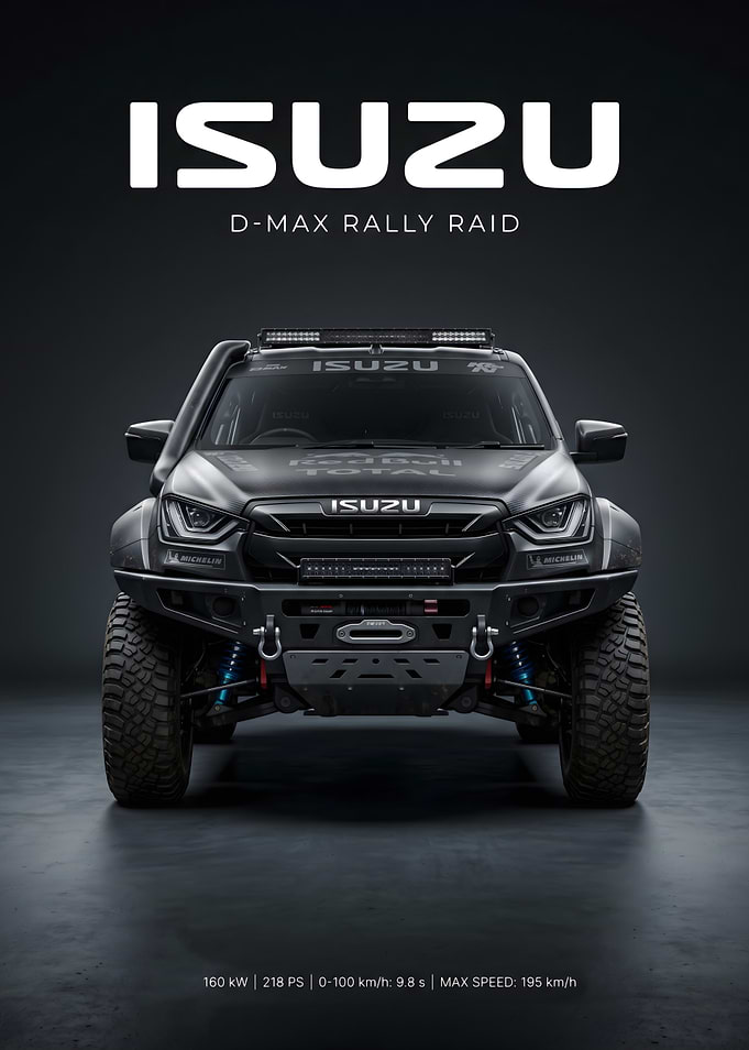 Isuzu D-Max Rally Raid Truck