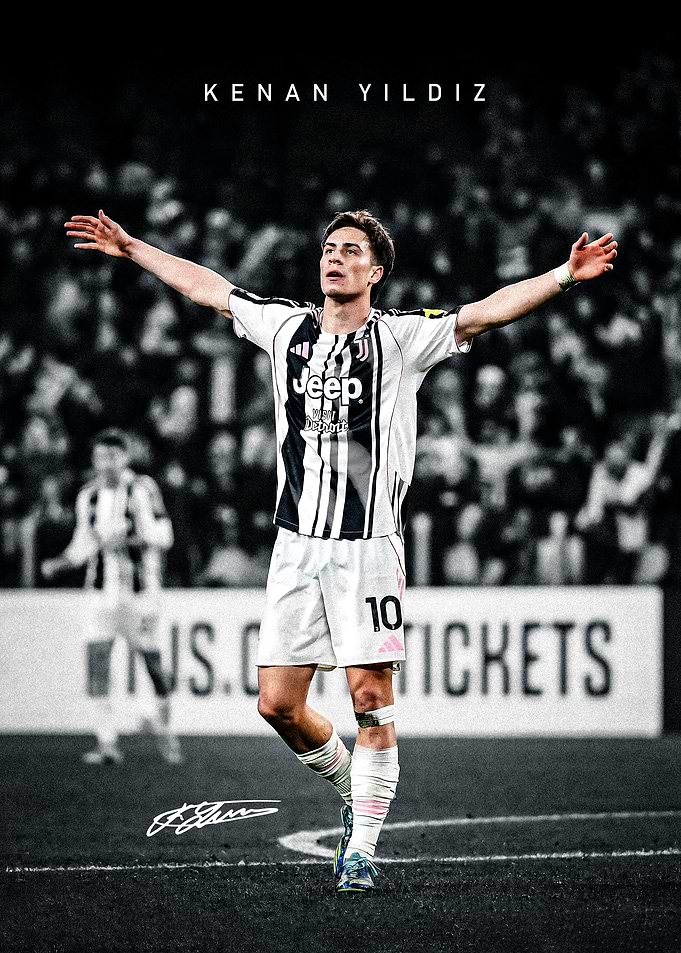 Kenan Yildiz Juventus Celebration