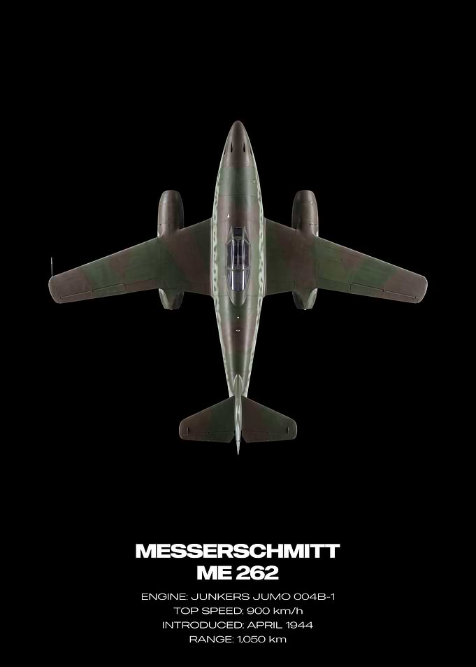 Messerschmitt Me 262 Poster