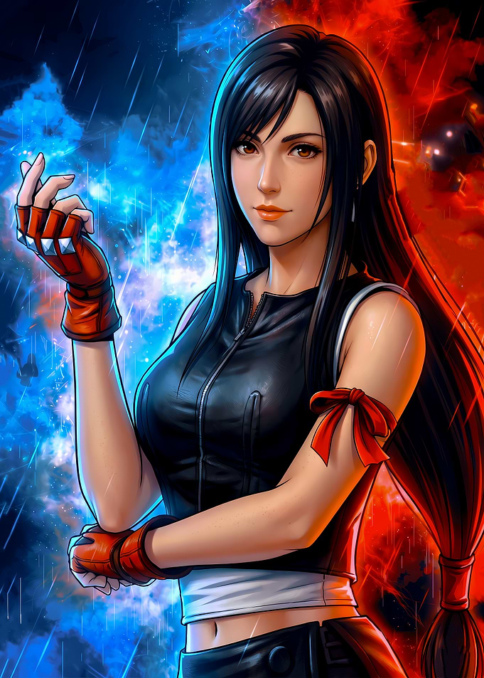 Tifa Lockhart Final Fantasy Art