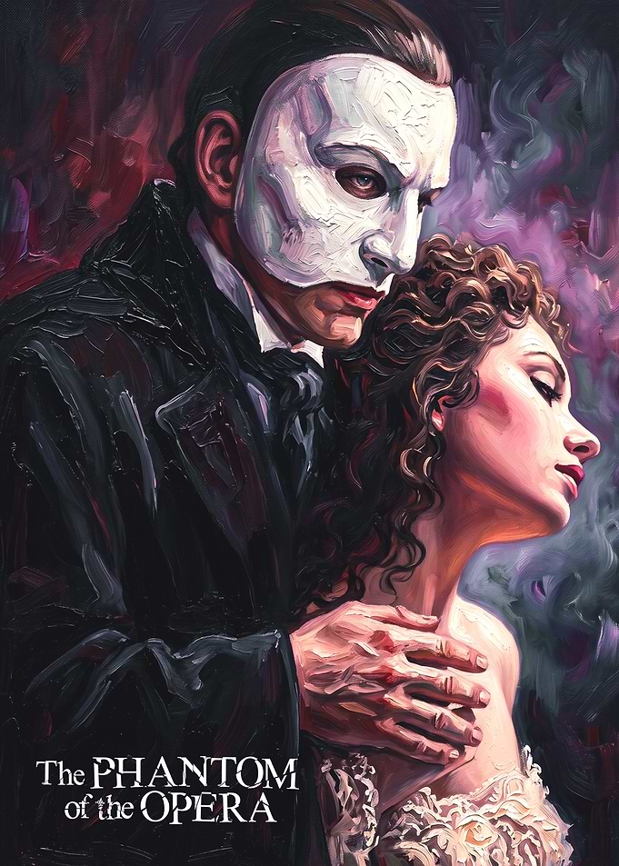 The Phantom of the Opera Painting