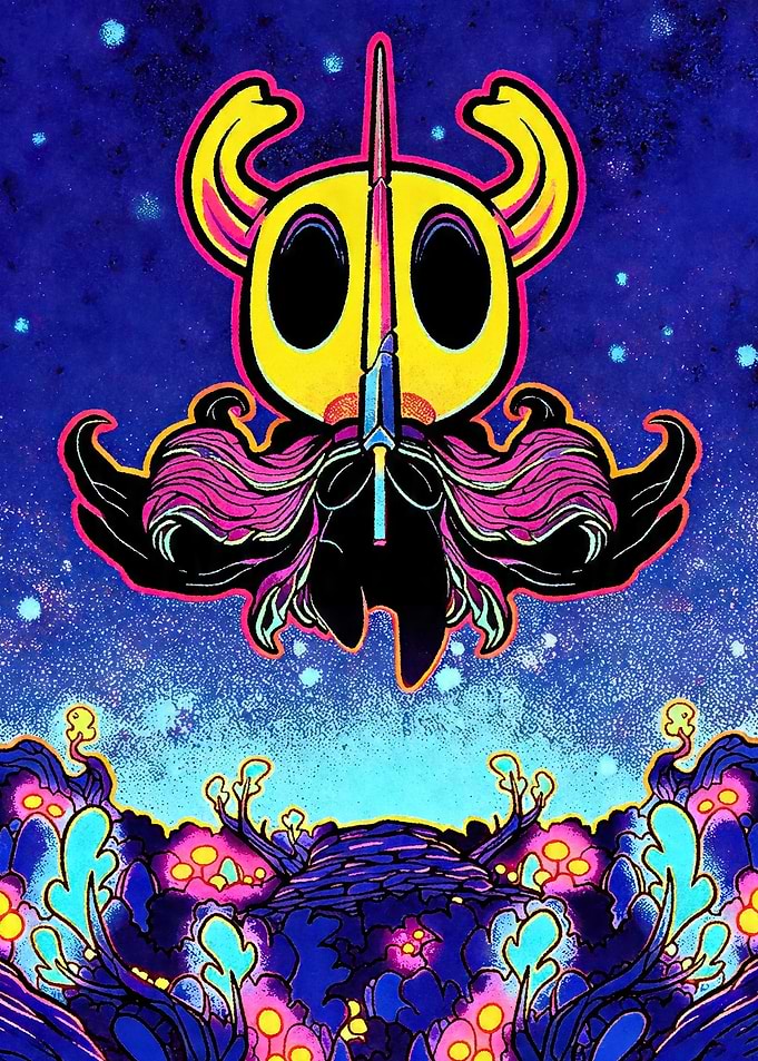 Hollow Knight Character Art