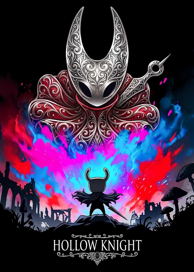 Hollow Knight Game Poster