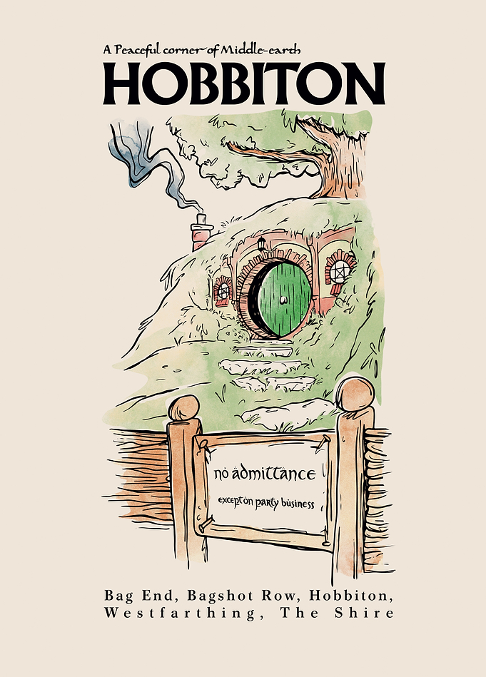Hobbiton: A Peaceful Corner