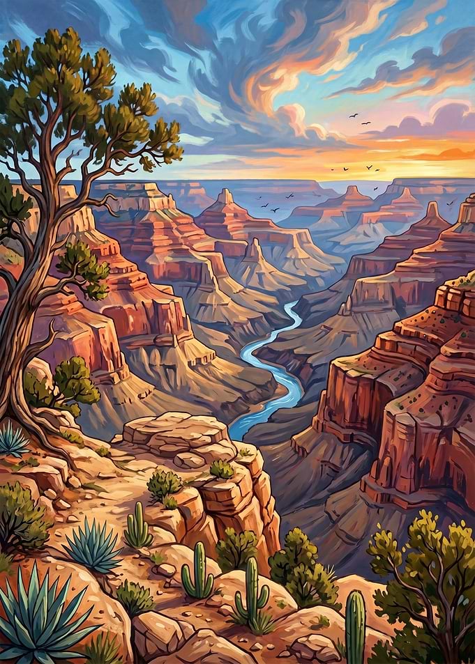 Grand Canyon at Sunset