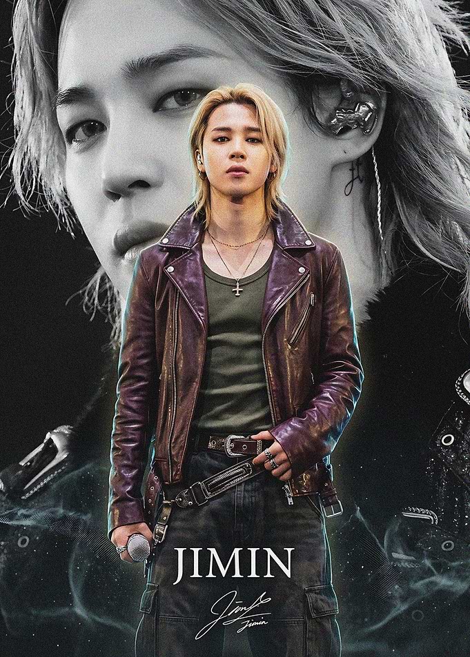 Jimin Portrait with Smoky Background