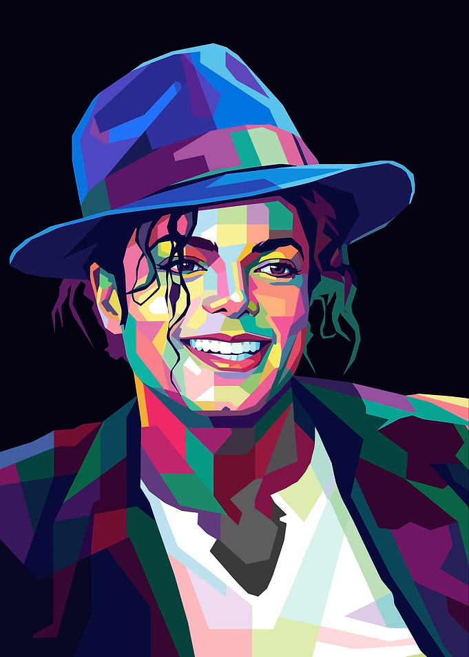 Michael Jackson Pop Art Portrait