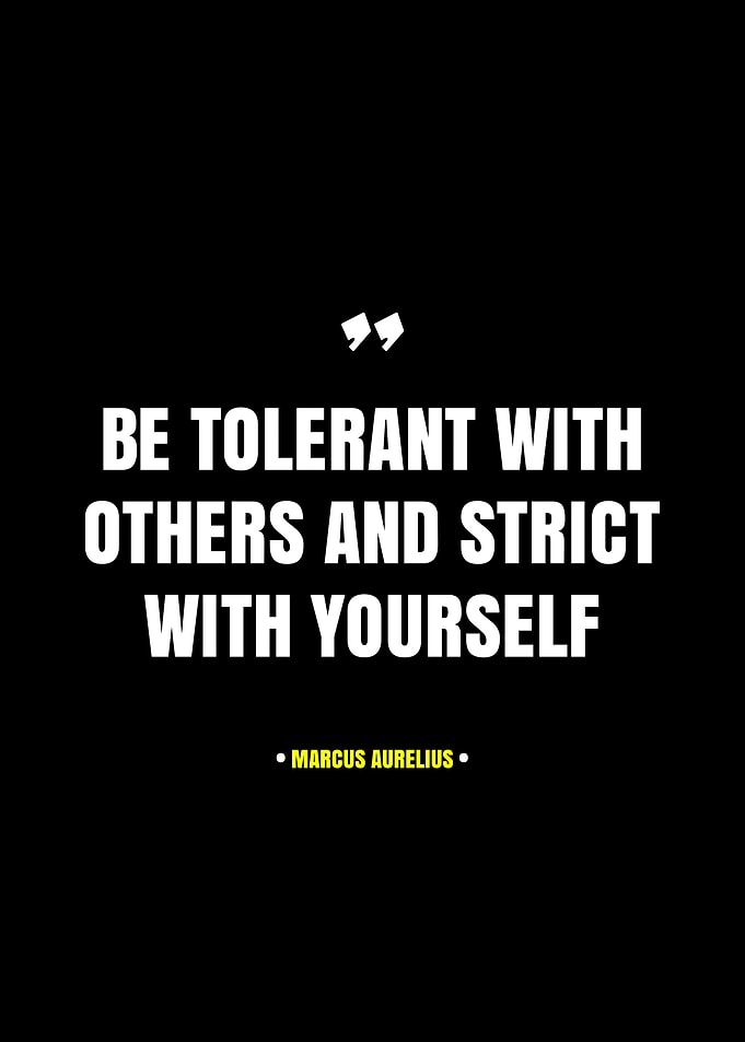 Marcus Aurelius Quote on Tolerance