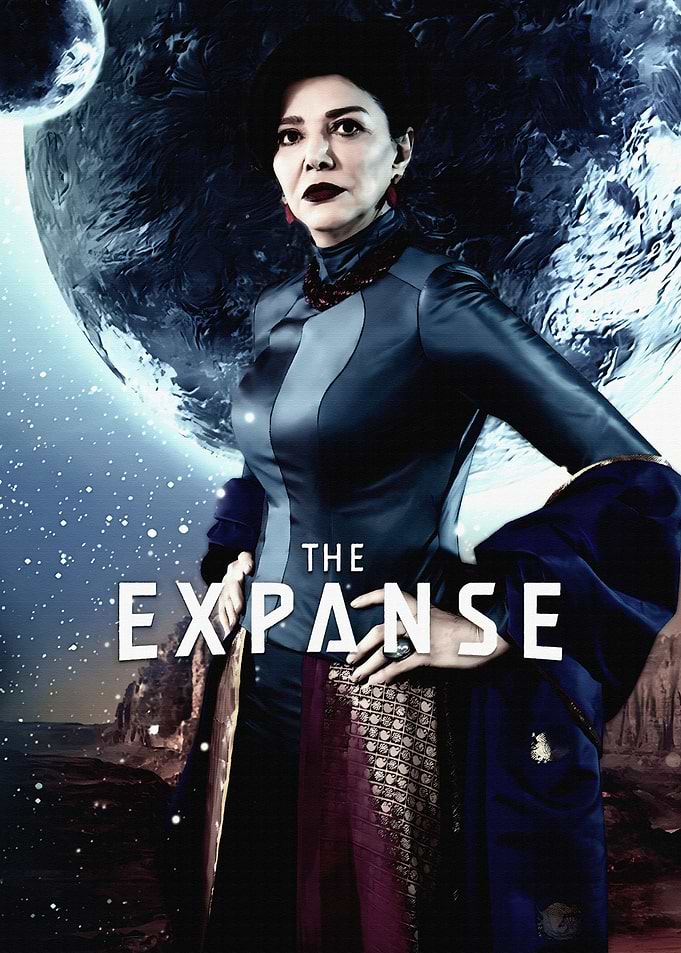 The Expanse Poster with Chrisjen Avasarala