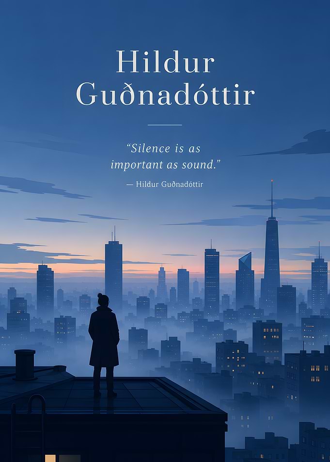 Hildur Guðnadóttir Cityscape Quote