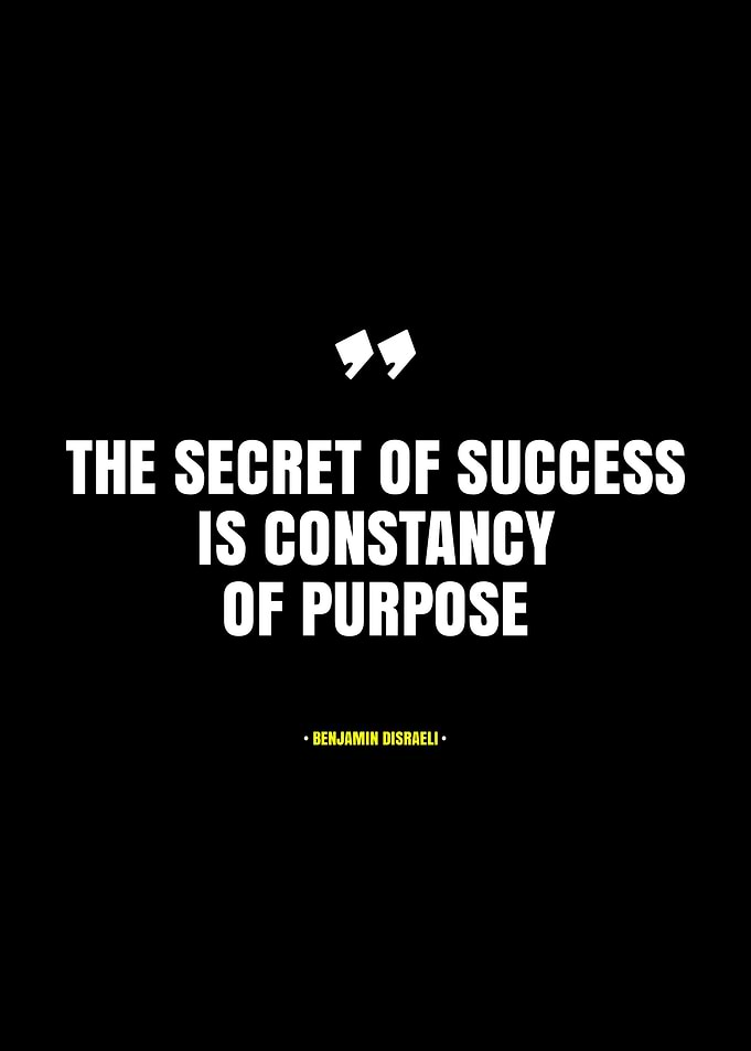 The Secret of Success Quote