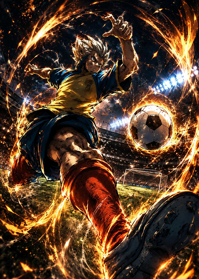 inazuma eleven poster
