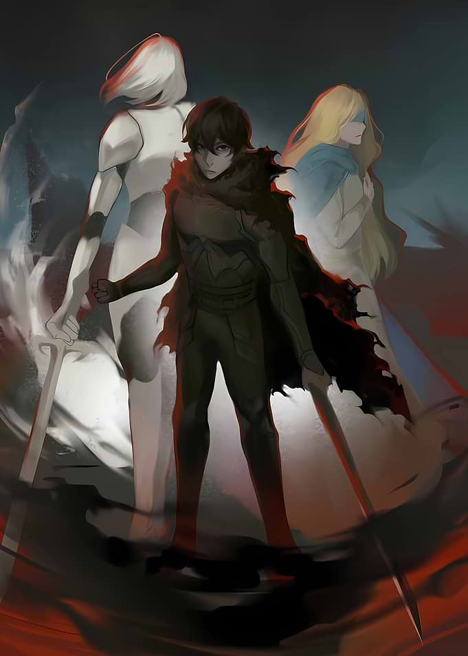 Fantasy Characters with Swords