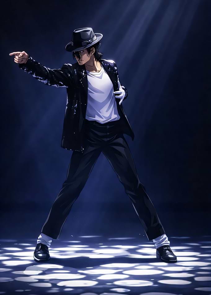 Michael Jackson dance art