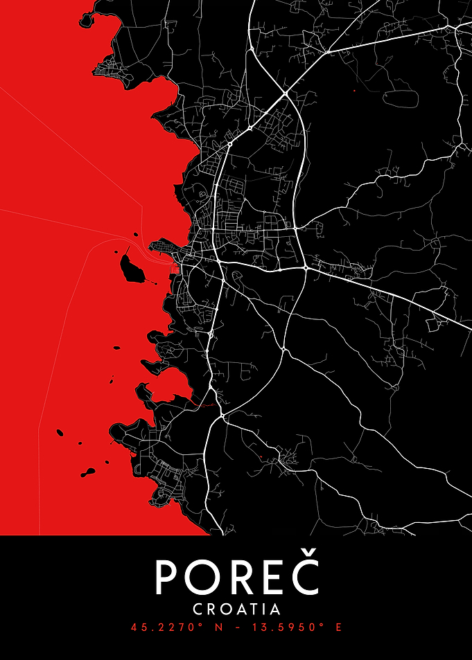 Poreč Dark Map