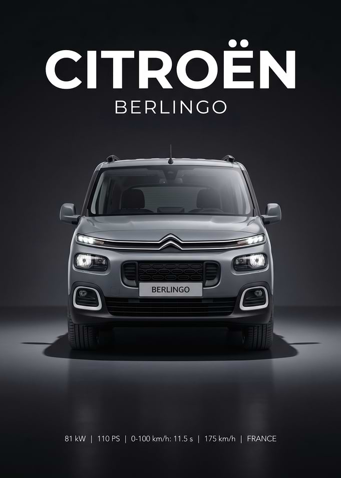 Citroën Berlingo car advertisement