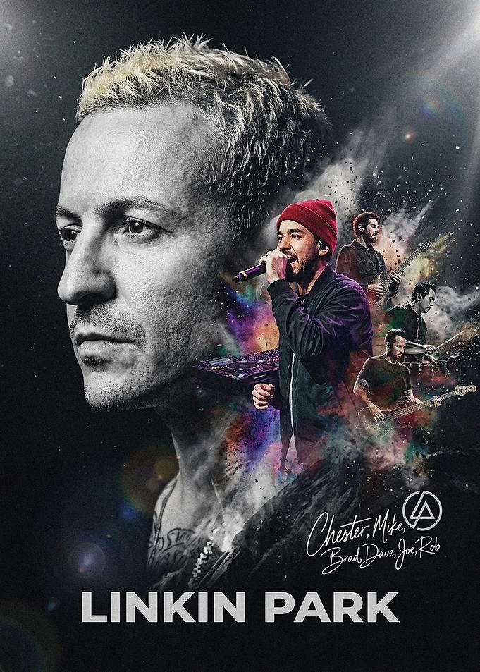 Linkin Park Band Poster