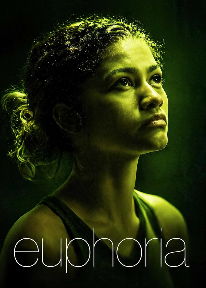 Zendaya in Euphoria Poster