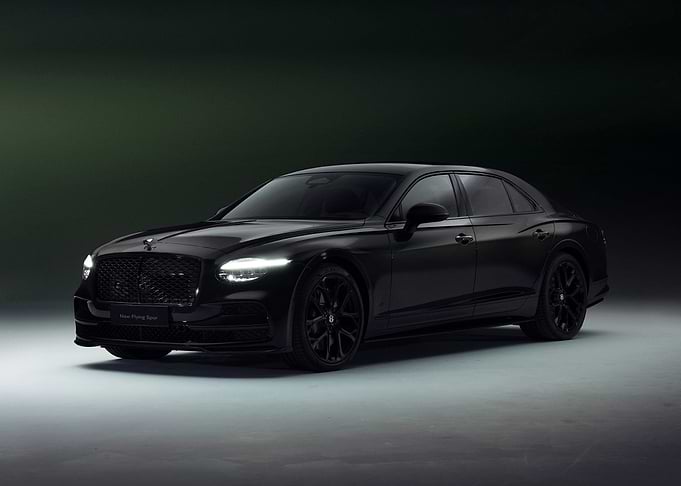 Black Bentley Flying Spur
