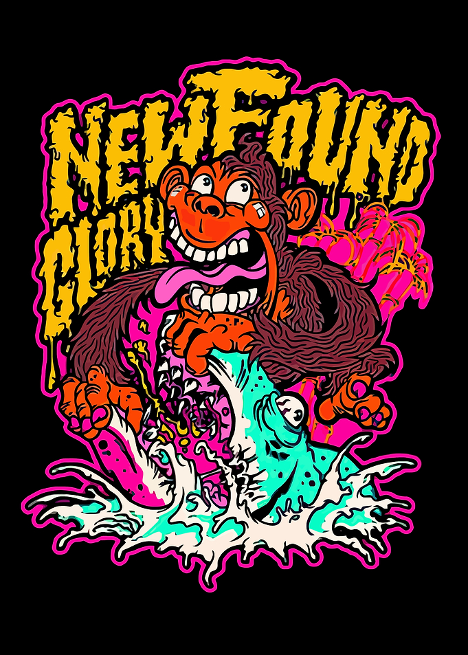 New Found Glory Monkey and Fish
