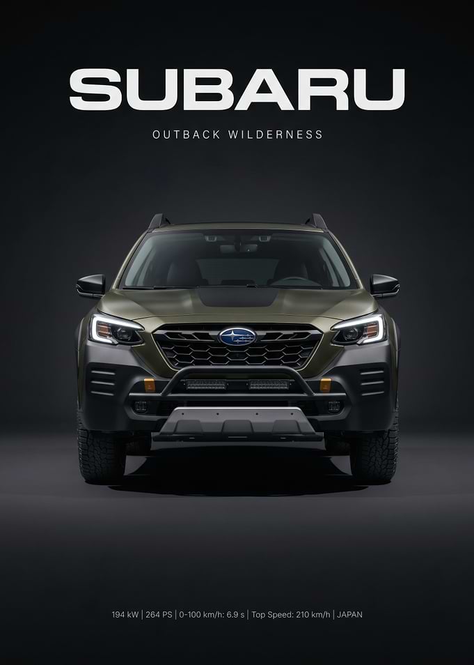 Subaru Outback Wilderness Front View