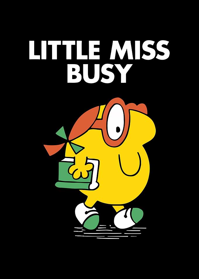 Little Miss Busy Character
