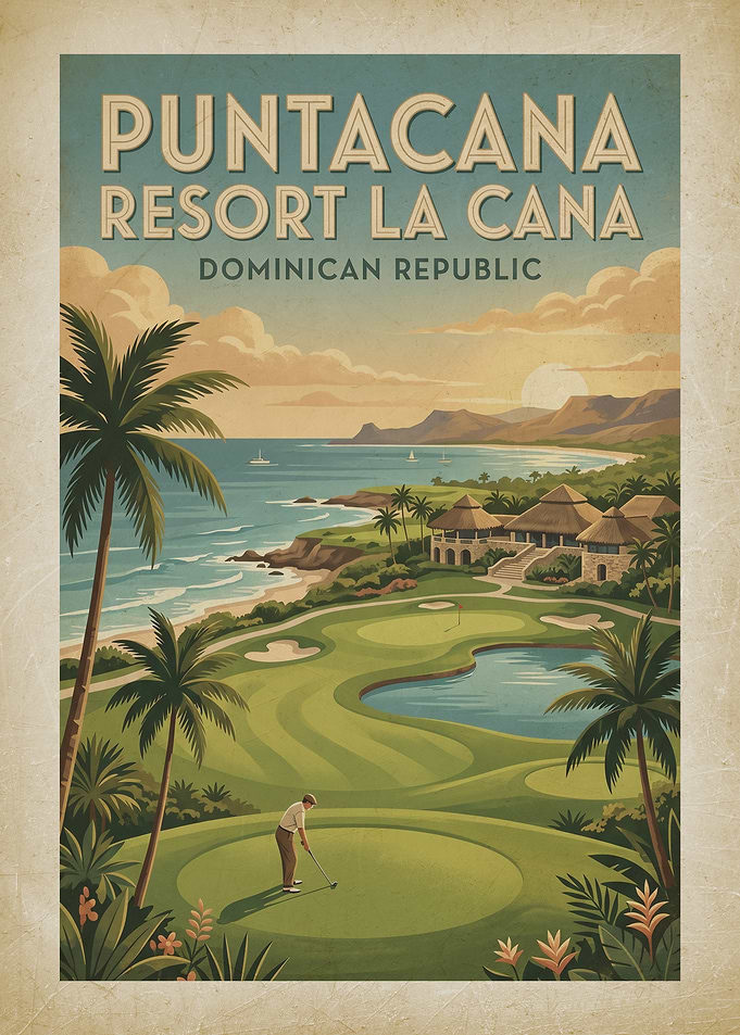 Puntacana Resort La Cana Golf Poster