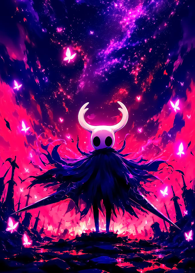 Hollow Knight in a Cosmic Landscape