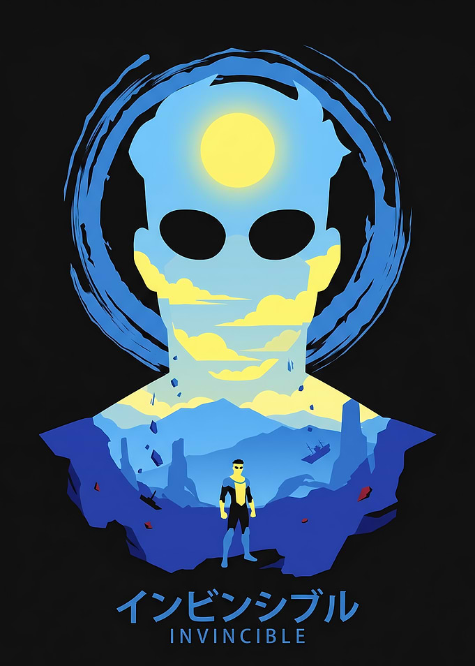 Invincible Minimalist Poster
