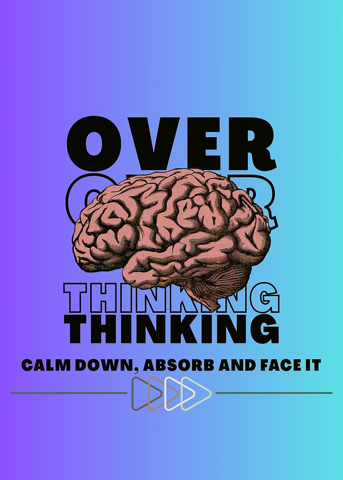 Overthinking Brain Graphic
