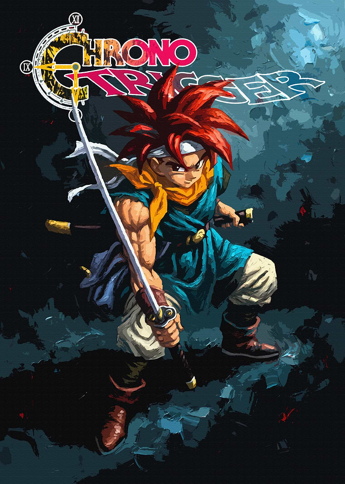 Chrono Trigger Game Art