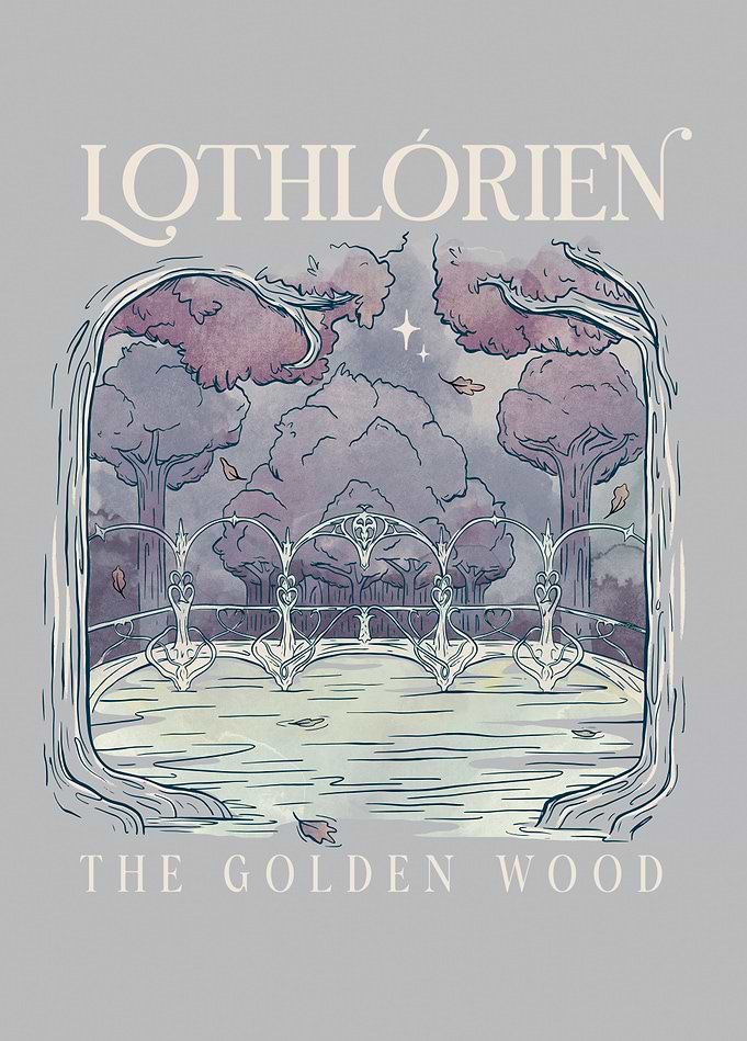 Lothlórien: The Golden Wood's Ethereal Charm