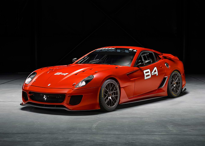 Red Ferrari Race Car