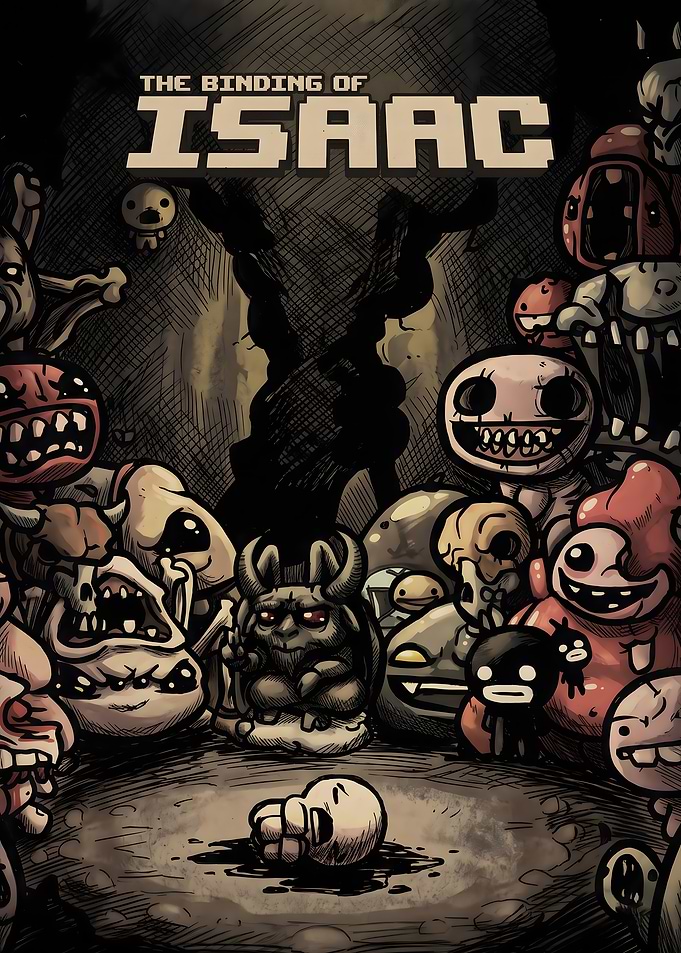 The Binding of Isaac Game Art