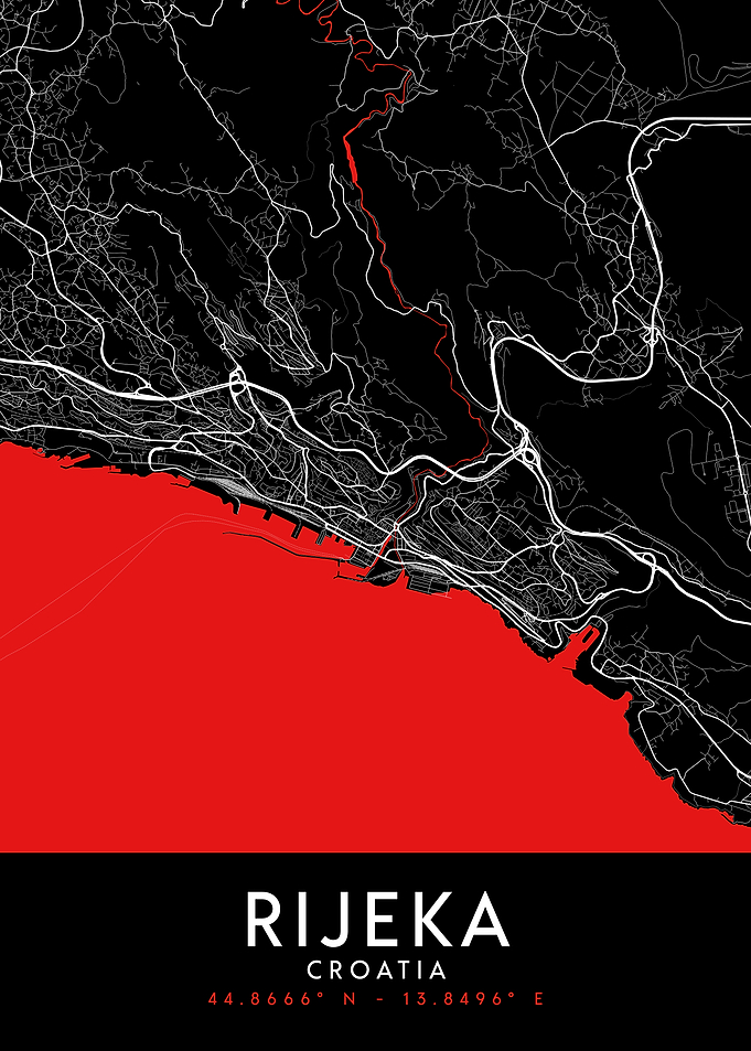Rijeka Dark Map
