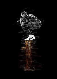 Travis Scott Rapper Performing on Stage