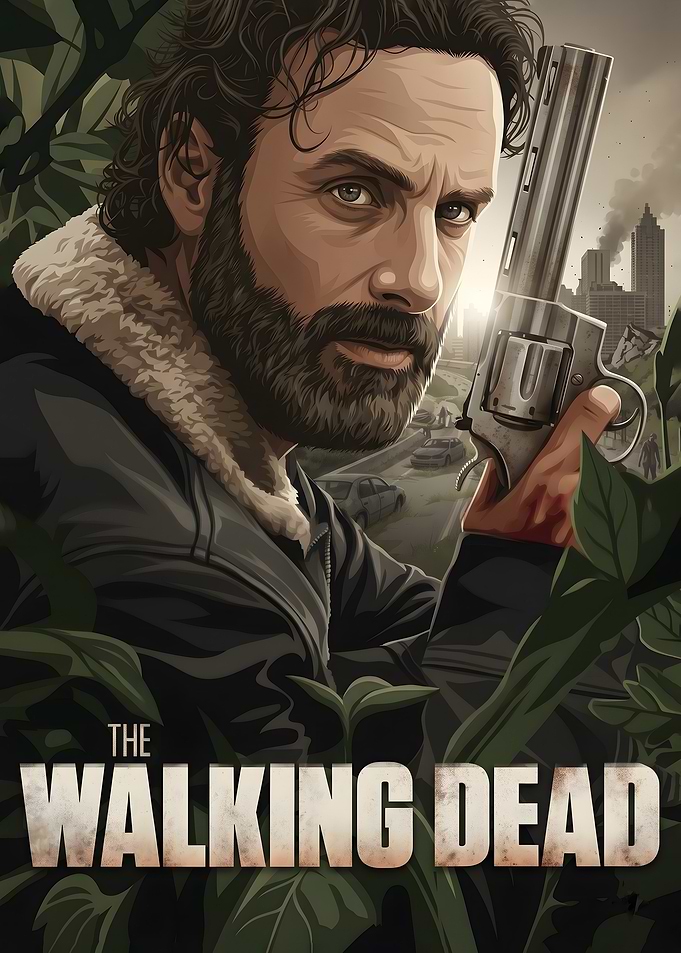The Walking Dead Rick Grimes Poster