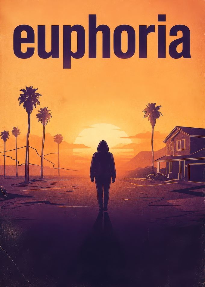 Euphoria Poster with Sunset
