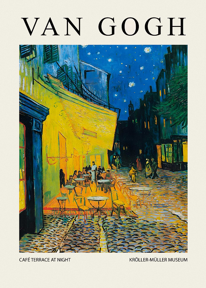 Van Gogh Cafe Terrace at Night