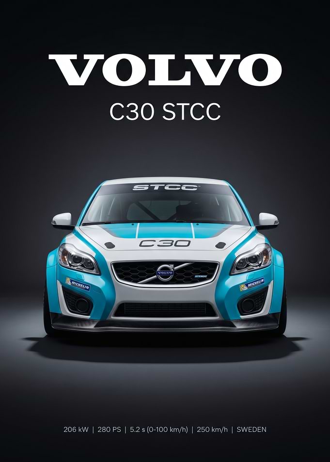 Volvo C30 STCC Race Car
