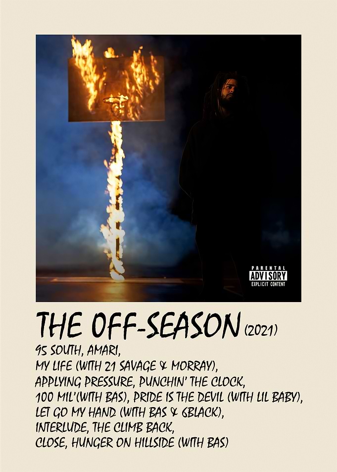J. Cole The Off-Season Album Cover