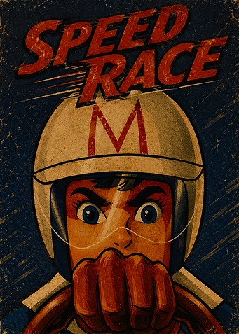 Speed Racer Vintage Poster