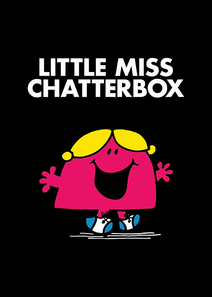 Little Miss Chatterbox Character Art